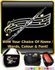 Oboe Curved Stave With Your Words - SHEET MUSIC & ACCESSORIES BAG  