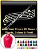 Oboe Curved Stave With Your Words - HOODY  