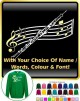 Oboe Curved Stave With Your Words - SWEATSHIRT  