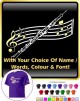 Oboe Curved Stave With Your Words - CLASSIC T SHIRT  