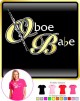 Oboe Babe - LADYFIT T SHIRT  
