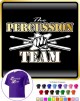 Drum Fist Sticks Team Percussion - CLASSIC T SHIRT  