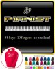 Piano 88 Keys 10 Fingers No Problem - HOODY