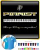 Piano 88 Keys 10 Fingers No Problem - POLO SHIRT