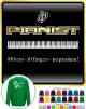 Piano 88 Keys 10 Fingers No Problem - SWEATSHIRT