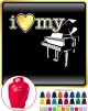 Piano I Love My - HOODY