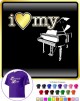 Piano I Love My - CLASSIC T SHIRT
