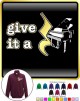 Piano Give It A Rest - ZIP SWEATSHIRT