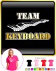 Piano Team - LADY FIT T SHIRT