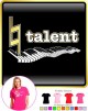 Piano Natural Talent - LADY FIT T SHIRT