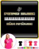 Piano Dude Attitude - LADY FIT T SHIRT