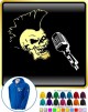 Vocalist Singing Punk Skull - ZIP HOODY  
