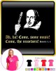Recorder Shakespeare Ah Ha - LADYFIT T SHIRT 