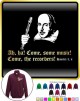 Recorder Shakespeare Ah Ha - ZIP SWEATSHIRT 