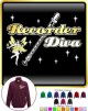 Recorder Diva Fairee - ZIP SWEATSHIRT 
