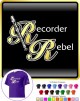 Recorder Rebel - T SHIRT
