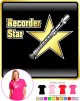Recorder Star - LADYFIT T SHIRT 