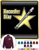 Recorder Star - ZIP SWEATSHIRT 