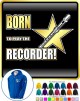 Recorder Born To Play - ZIP HOODY 