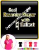 Recorder Cool Natural Talent - LADYFIT T SHIRT 