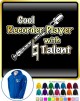 Recorder Cool Natural Talent - ZIP HOODY 