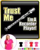 Recorder Trust Me - LADYFIT T SHIRT 