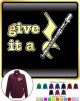Recorder Give It A Rest - ZIP SWEATSHIRT 