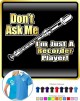 Recorder Dont Ask Me - POLO SHIRT 