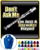 Recorder Dont Ask Me - ZIP HOODY 