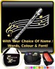 Recorder Curved Stave With Your Words - SHEET MUSIC & ACCESSORIES BAG 