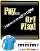 Recorder Pay or I Play - POLO SHIRT 