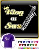 Saxophone Sax Baritone King - T SHIRT