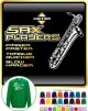 Saxophone Sax Baritone Finger Faster - SWEATSHIRT  