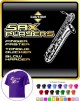 Saxophone Sax Baritone Finger Faster - T SHIRT