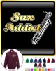 Saxophone Sax Baritone Sax Addict - ZIP SWEATSHIRT  