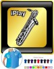 Saxophone Sax Baritone I Play - POLO SHIRT  