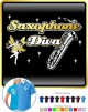 Saxophone Sax Baritone Diva Fairee - POLO SHIRT  