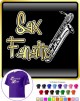 Saxophone Sax Baritone Fanatic - T SHIRT