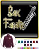 Saxophone Sax Baritone Fanatic - ZIP SWEATSHIRT  
