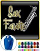 Saxophone Sax Baritone Fanatic - ZIP HOODY  