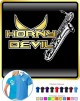 Saxophone Sax Baritone Horny Devil - POLO SHIRT  