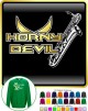 Saxophone Sax Baritone Horny Devil - SWEATSHIRT  