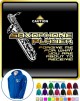Saxophone Sax Baritone Forgive Me - ZIP HOODY  