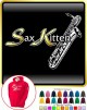 Saxophone Sax Baritone Sax Kitten 1 - HOODY  
