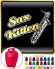 Saxophone Sax Baritone Sax Kitten 2 - HOODY  