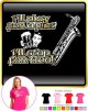 Saxophone Sax Baritone Play For A Pint - LADYFIT T SHIRT  