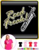 Saxophone Sax Baritone Reed Freak - LADYFIT T SHIRT  