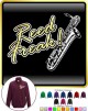 Saxophone Sax Baritone Reed Freak - ZIP SWEATSHIRT  