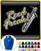 Saxophone Sax Baritone Reed Freak - ZIP HOODY  