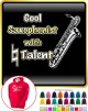 Saxophone Sax Baritone Cool Natural Talent - HOODY  